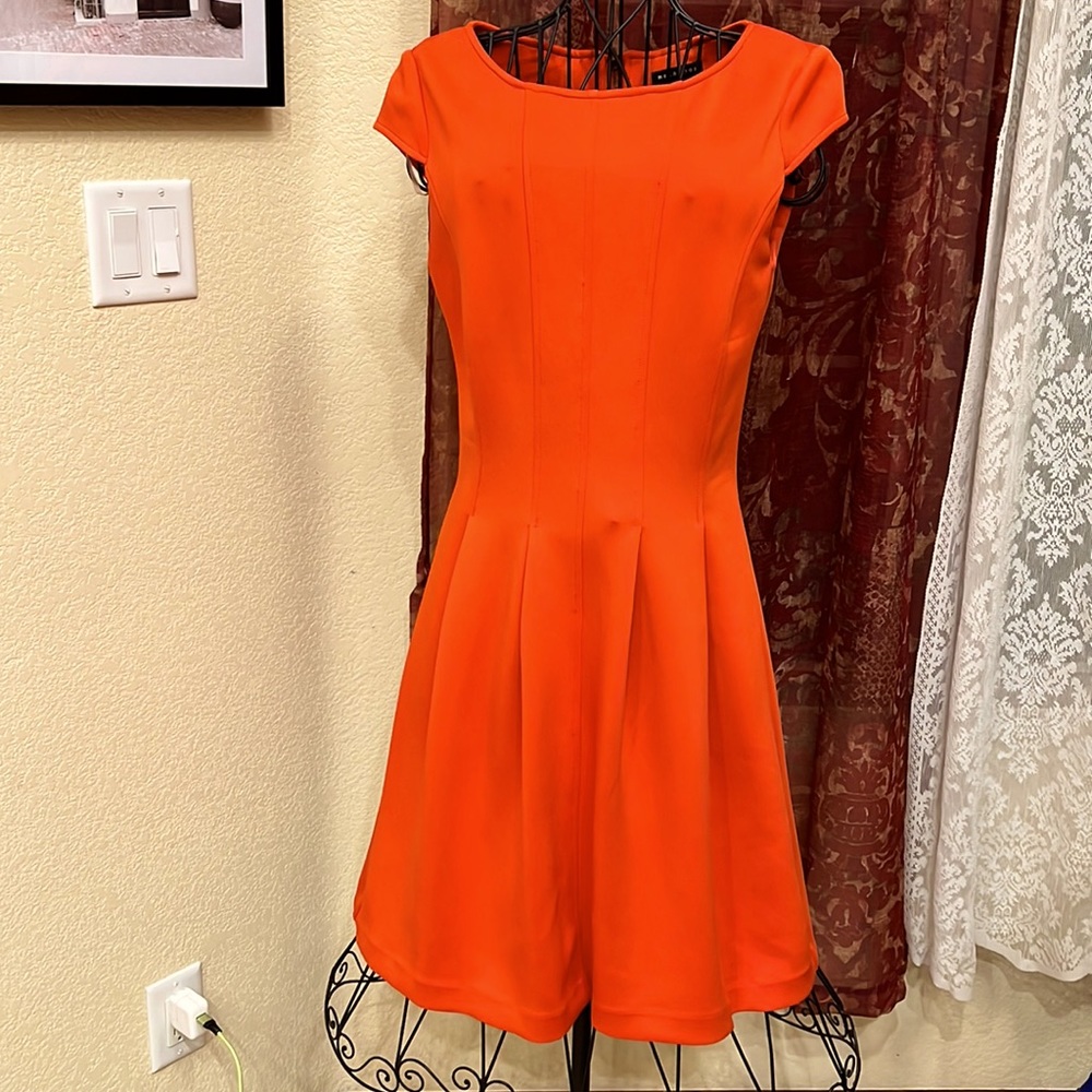 Orange dress